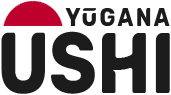 Yugana Ushi logo i sort