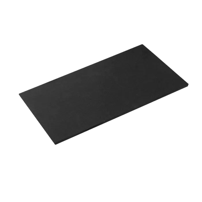 Parker Asahi sort skærebræt i størrelse 450 x 250 x 13 mm modelnavn Black Pro L