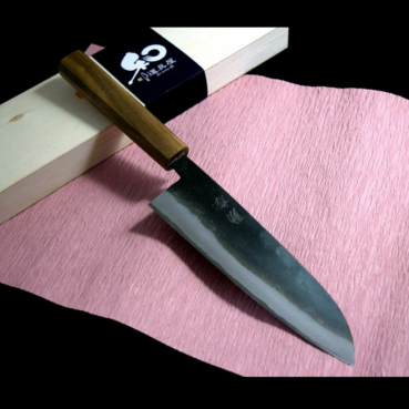 Wada Shoten - Sukematsu | Santoku 170mm | Shirogami 2 / White 2 & Iron clad